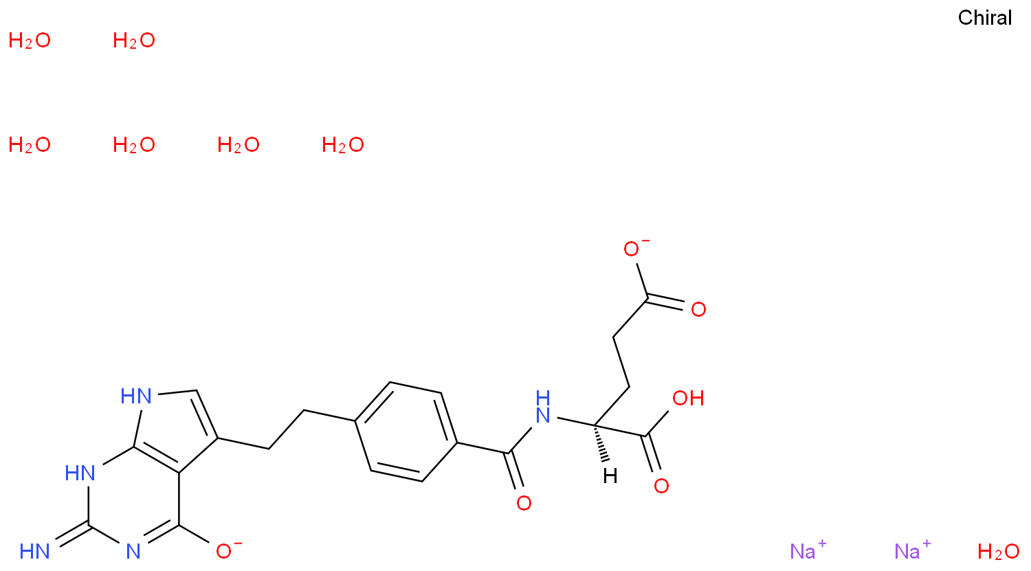 Pemetrexed (sodium salt hydrate)