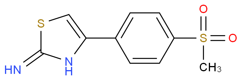 4-(4-methylsulfonylphenyl)-1,3-thiazol-2-amine