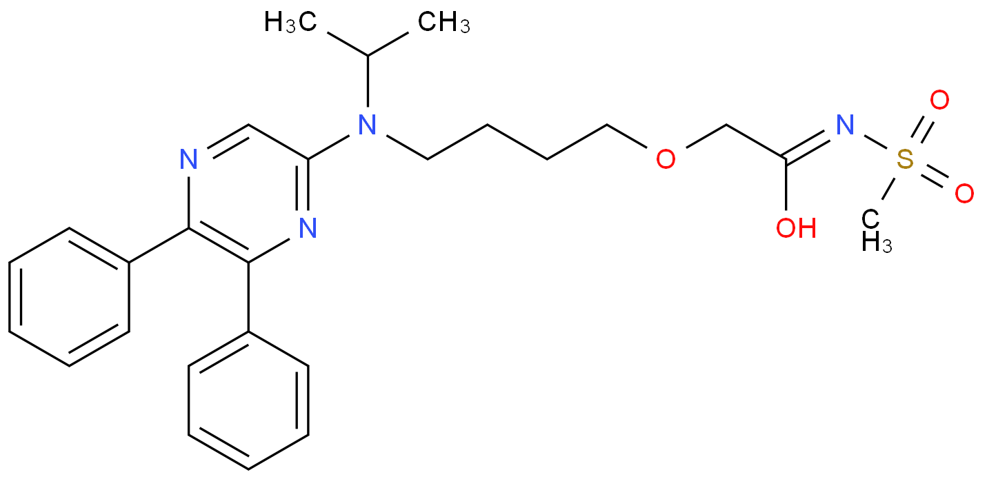 赛乐西帕化学结构式