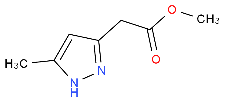 2-(5-甲基-1H-吡唑-3-基)乙酸甲酯CAS号113465-94-4;分析试剂/科研试验用