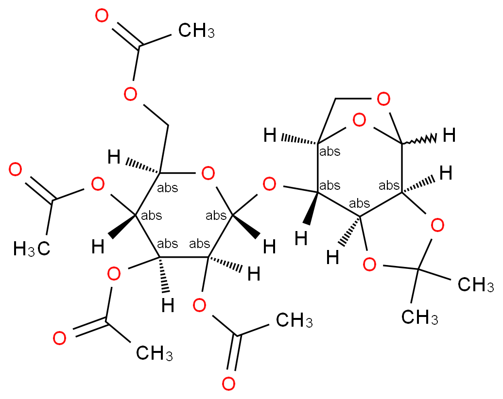 1,6-Anhydro-2,3-O-(1-methylethylidene)-4-O-(2,3,4,6-tetra-O-acetyl-α-D-mannopyranosyl)-β-D-mannopyranose manufacturer  