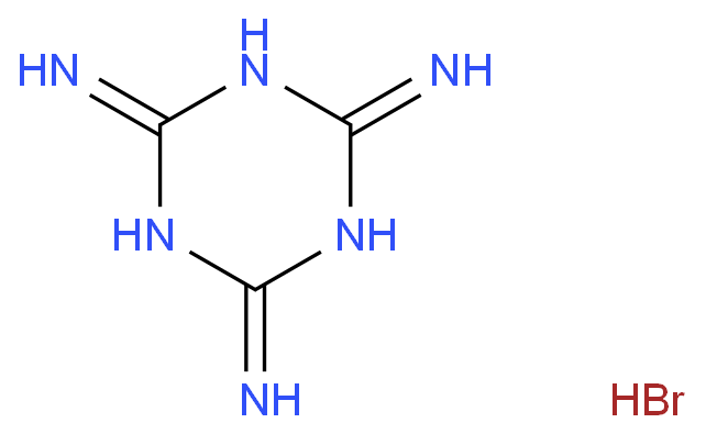 1,3,5-三嗪-2,4,6-三胺氢溴酸盐; 三聚氰胺氢溴酸盐