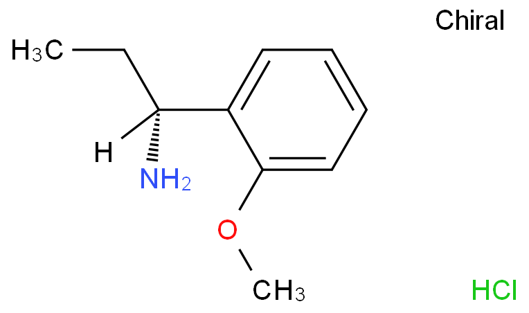 (1R)-1-(2-methoxyphenyl)propan-1-amine,hydrochloride