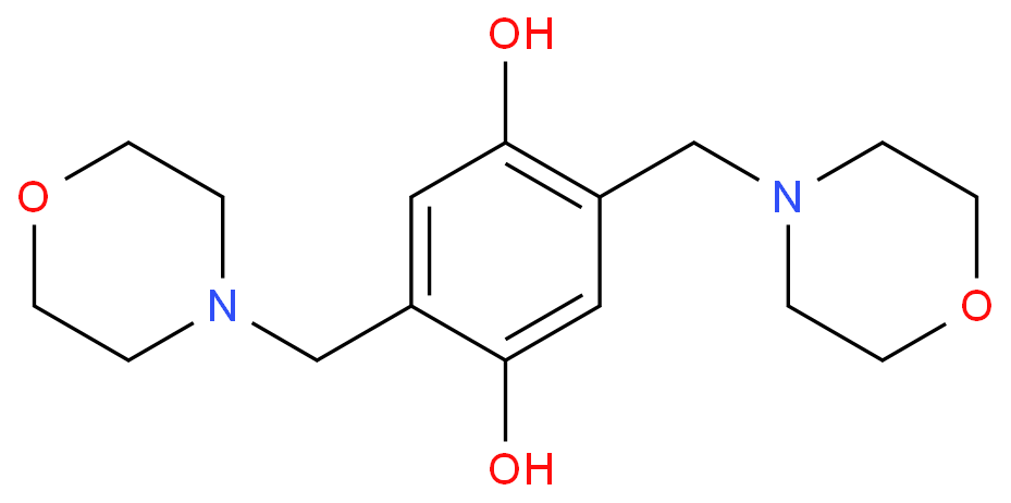 2,5-Dihydroxy-1,4-bis-(morpholinomethyl)-benzol