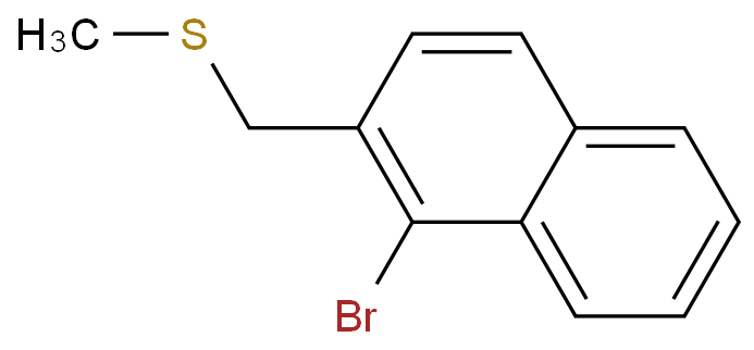 Naphthalene, 1-bromo-2-[(methylthio)methyl]- 108239-84-5 Wiki