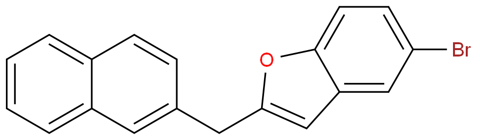 5-bromo-2-(2-naphthalenylmethyl)benzofuran