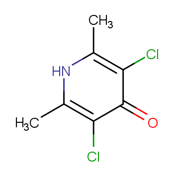 氯羟吡啶化学结构式