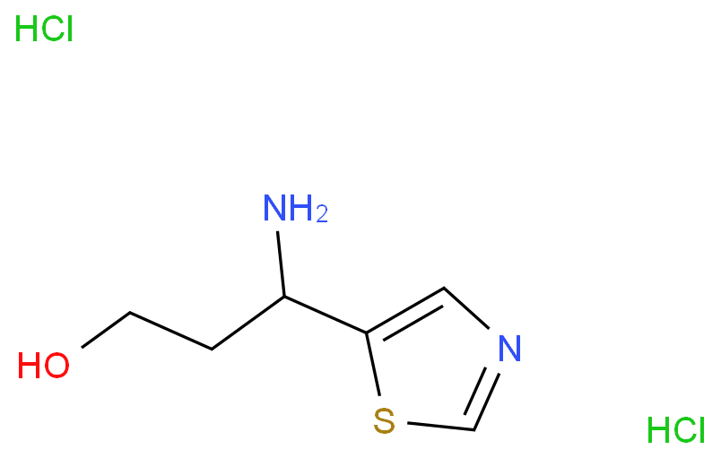 3-氨基-3-(噻唑-5-基)丙-1-醇二盐酸盐