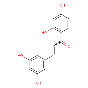 (E)-1-(2,4-dihydroxyphenyl)-3-(3,5-dihydroxyphenyl)prop-2-en-1-one