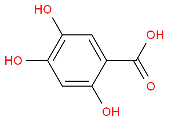 2,4,5-三羟基苯甲酸 产品图片