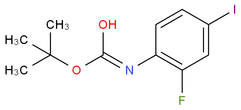 TERT-BUTYL N-(2-FLUORO-4-IODOPHENYL)CARBAMATE