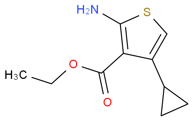 2-氨基-4-环丙基噻吩-3-羧酸乙酯CAS号120109-75-3；（科研试剂/现货供应，质量保证）