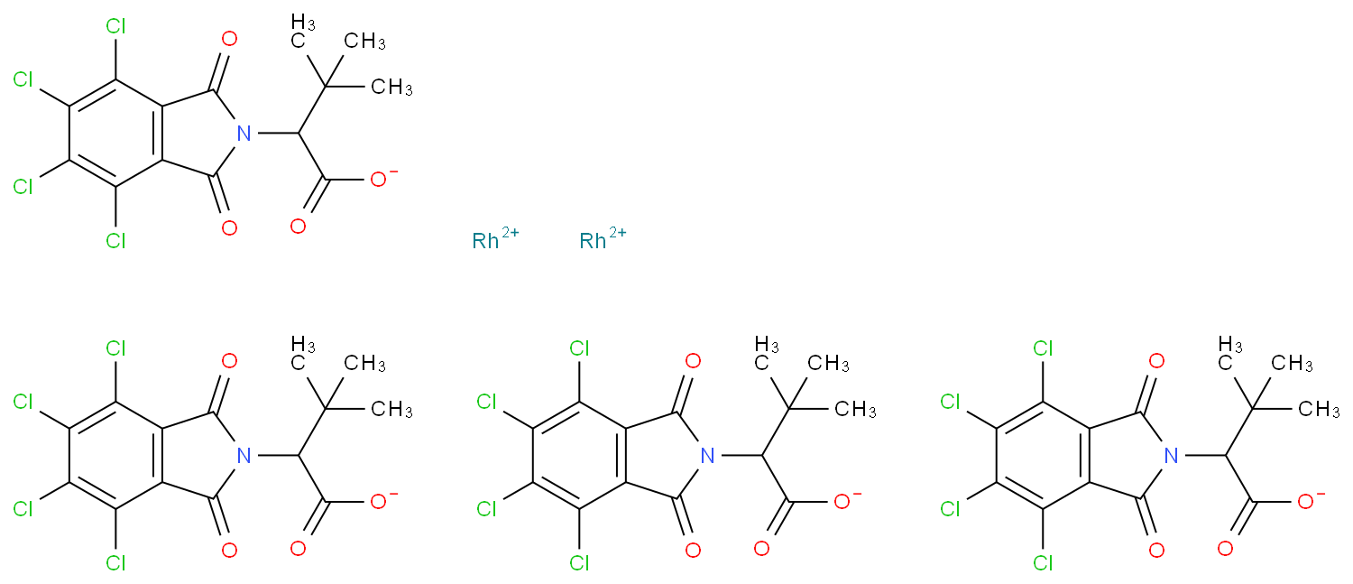 四[N-四氯邻苯二甲酰基-(S)-叔亮氨酸基]二铑双(乙酸乙酯)加合物