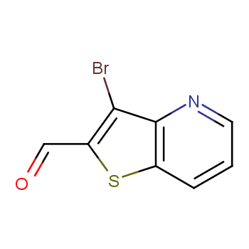 3-溴噻吩并[3,2-b]吡啶-2-甲醛/1367941-75-0