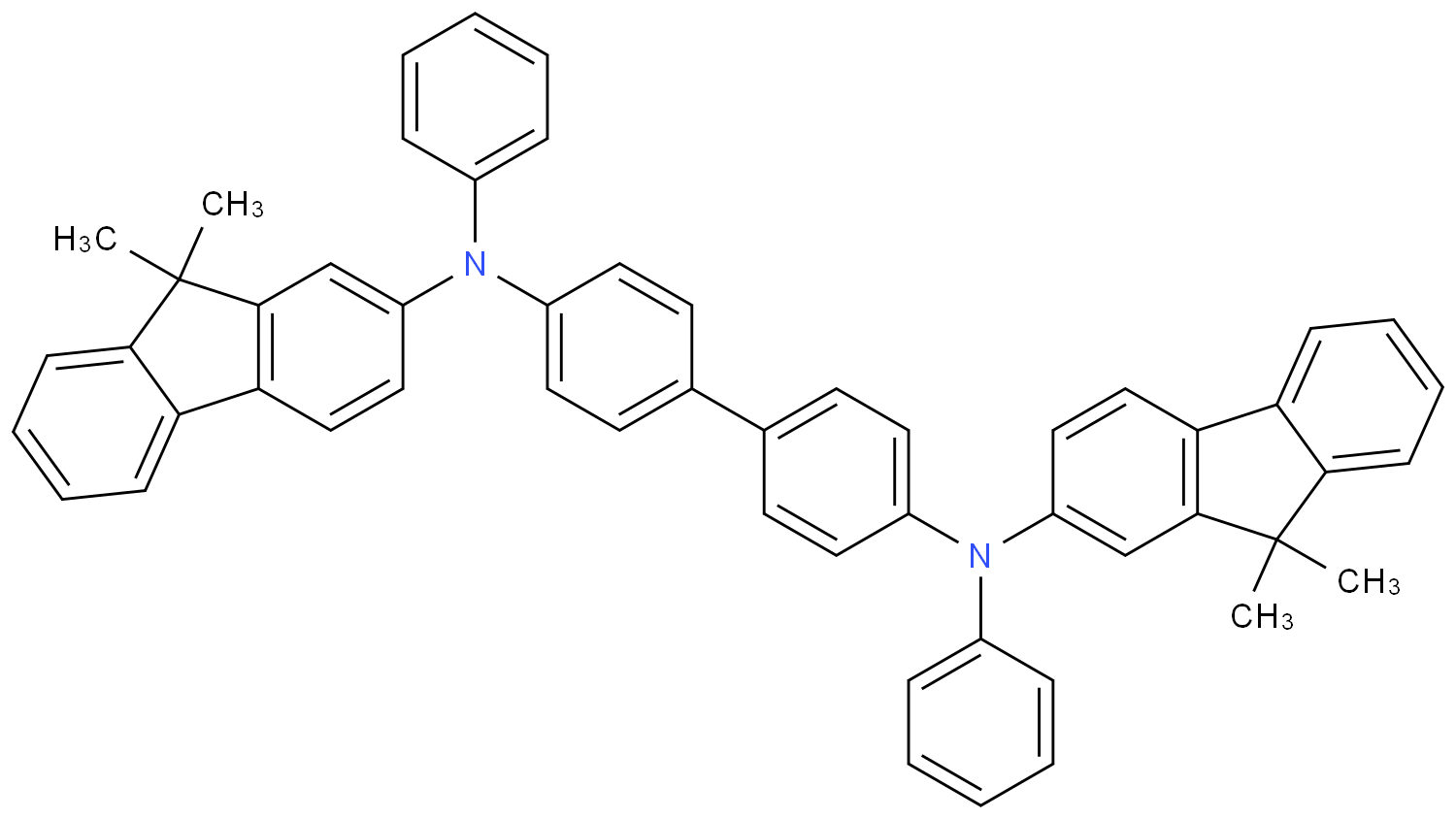 N,N'-Diphenyl-N,N'-bis(9,9,-dimethylfluorenyl)benzidine  