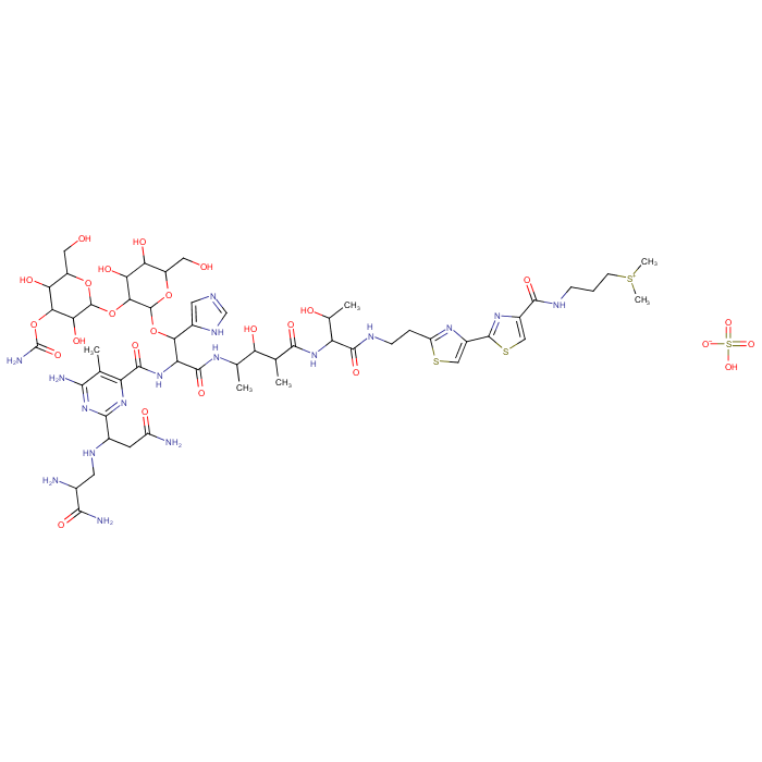 9041-93-4-硫酸博来霉素-1.5-2.0 units/mg