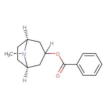 8-Azabicyclo[3.2.1]octan-3-ol,8-methyl-, 3-benzoate, (3-exo)-  