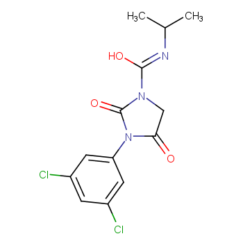 Iprodione structure