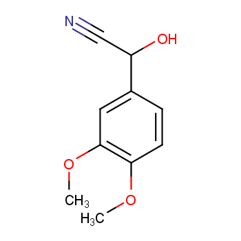 Veratraldehyde cyanohydrin