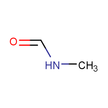 N-甲基甲酰胺化学结构式