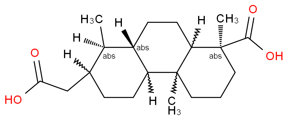 1-4a-8-trimethyl-7-carboxymethyl-tetradecahydro-phenanthren-1