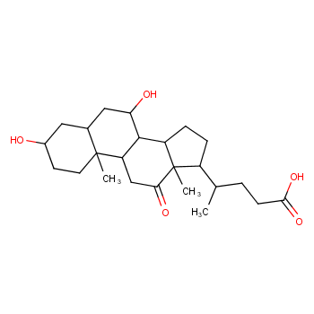Cholan-24-oic acid,3,7-dihydroxy-12-oxo-, (3a,5b,7a)-