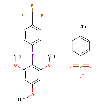 (4-(三氟甲基)苯基)(2,4,6-三甲氧基苯基)碘鎓 4-甲基苯磺酸盐CAS：1868173-15-2
