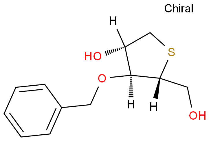 (3S,4S,5R)-4-(benzyloxy)-5-(hydroxymethyl)tetrahydrothiophen-3-ol  