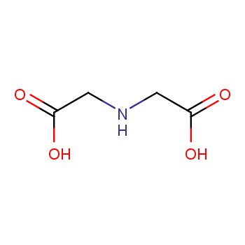 Iminodiacetic acid structure