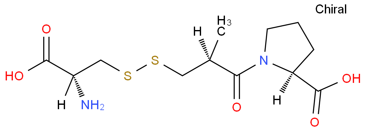 卡托普利 化学结构图片