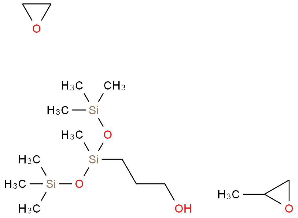 Oxirane, methyl-, polymer with oxirane, mono(3-(1,3,3,3-tetramethyl-1-((trimethylsilyl)oxy)disiloxanyl)propyl) ether  