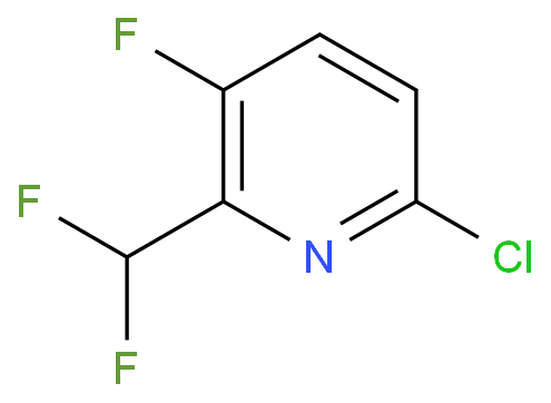 6-氯-2-(二氟甲基)-3-氟吡啶 CAS号:1805304-78-2科研及生产专用 高校及研究所支持货到付款