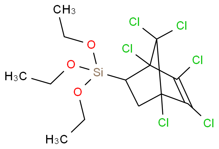 1,2,3,4,7,7-HEXACHLORO-6-TRIETHOXYSILYL-2-NORBORNENE