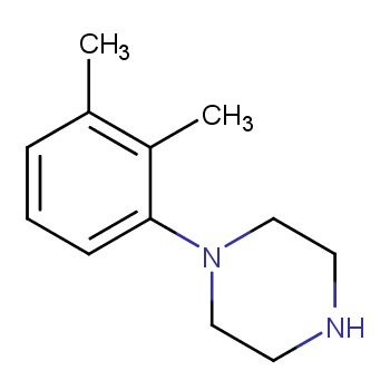 1-(2,3-二甲基苯基)哌啶化学结构式