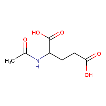 N-acetyl-L-glutamate(2-)