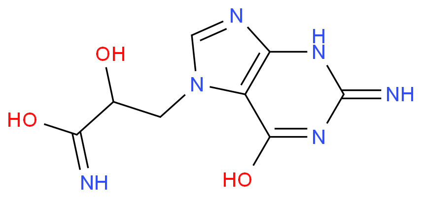 N7-(2-CARBAMOYL-2-HYDROXYETHYL)GUANINE