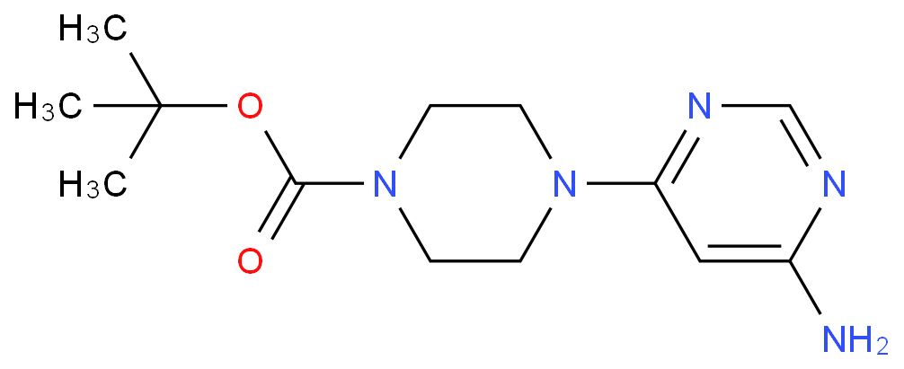 1-BOC-4-(6-氨基嘧啶-4-基)哌嗪 CAS号:436851-80-8科研及生产专用 高校及研究所支持货到付款