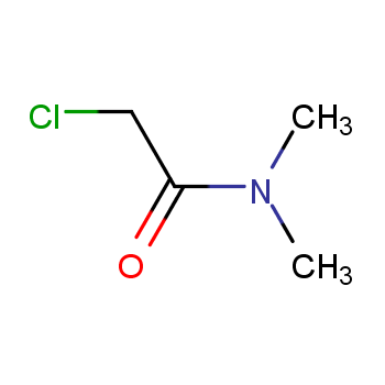 2-氯-N,N-二甲基乙酰胺化学结构式
