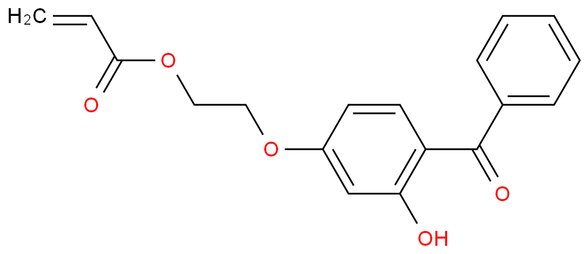 2-丙烯酸 2-(4-苯甲酰-3-羥基苯氧基)乙基酯
