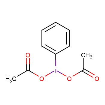 (Diacetoxyiodo)benzene structure