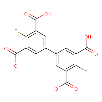 4,4'-二氟-[1,1'-联苯]-3,3',5,5'-四羧酸CAS1628901-94-9 科研试剂
