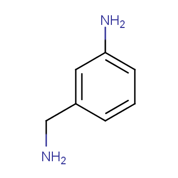 3-氨基苄胺化学结构式