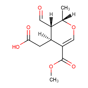 2-[(2S,3S,4S)-3-formyl-5-methoxycarbonyl-2-methyl-3,4-dihydro-2H-pyran-4-yl]acetic acid