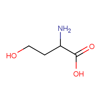 D-高丝氨酸化学结构式