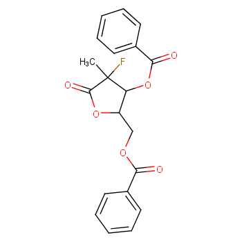 ((2R,3R,4R)-3-(benzoyloxy)-4-fluoro-4-methyl-5-oxotetrahydrofuran-2-yl)methyl benzoate