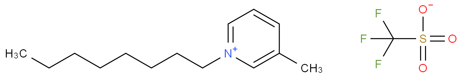 1-辛基-3-甲基吡啶三氟甲磺酸盐 CAS号:929602-03-9科研及生产专用 高校及研究所支持货到付款