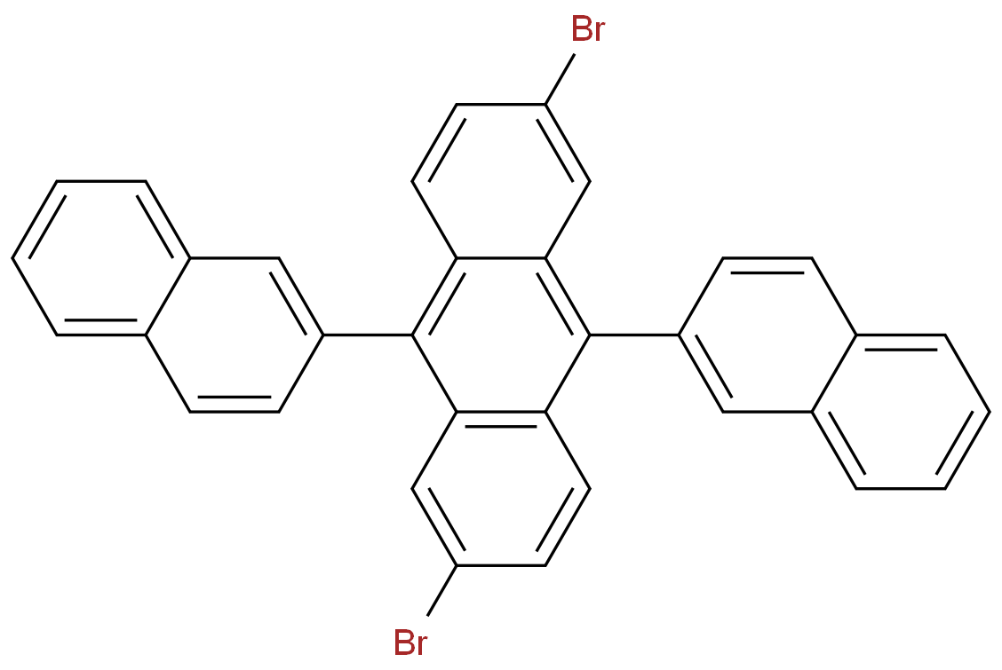 high purity 2,6-Dibromo-9,10-di-2-naphthalenyl-anthracene 561064-15-1