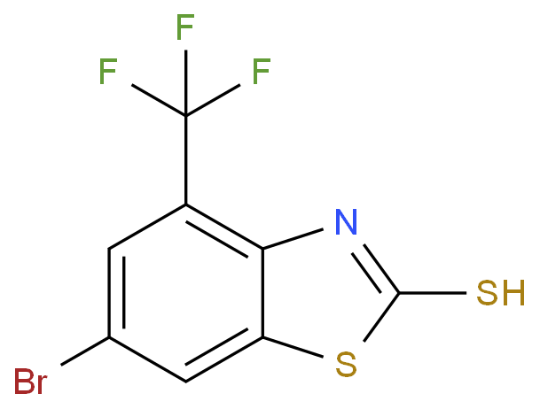 6-Bromo-4-(trifluoromethyl)benzo[d]thiazole-2-thiol