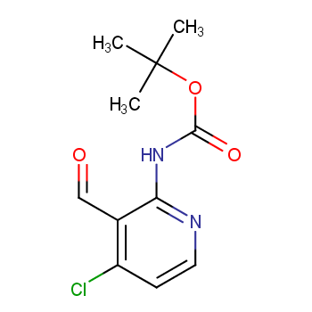 tert-Butyl (4-chloro-3-formylpyridin-2-yl)carbamate