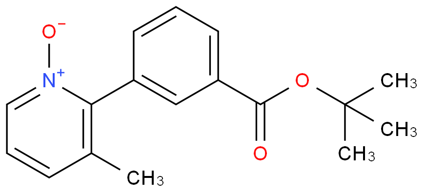 2-(3-(叔丁氧基羰基)苯基)-3-甲基吡啶-1-氧化物CAS号1083057-13-9；质量保证